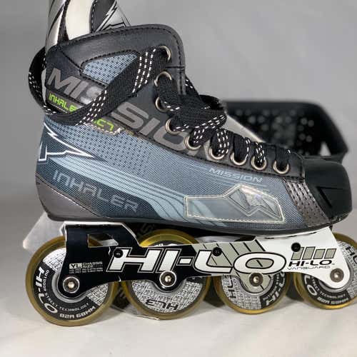 New Junior Mission Inhaler AC7 Inline Skates Size 2