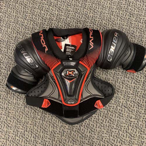 New JuniourMedium Bauer Vapor 1X Lite Shoulder Pads