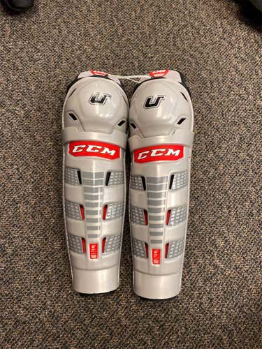 New CCM U+ 08 16’ Shin Pads