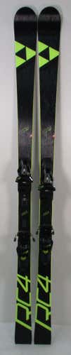 Used  Fischer World Cup RC 175cm Race Skis With Fischer Z12 Bindings (SY71)