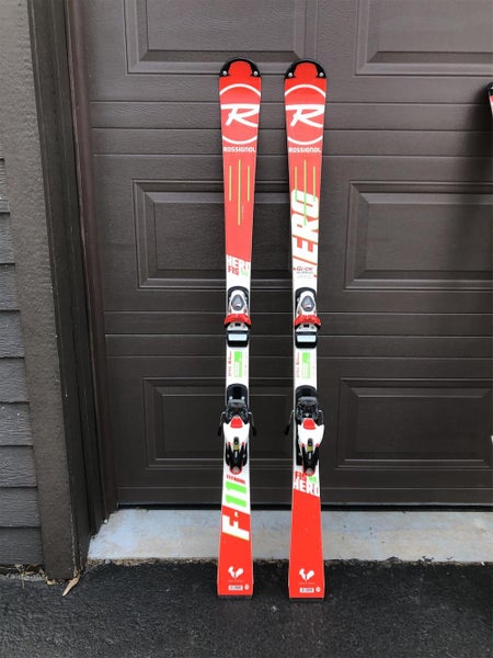 Used Racing Hero FIS SL Pro 150cm With Bindings Max Din 10 Skis