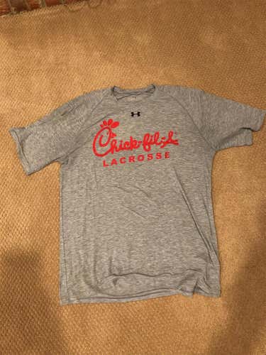 Gray Used Large Under Armour Shirt
