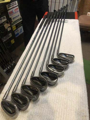Used Men's Ping Right Handed G30 Iron Set Senior Flex Graphite Shaft