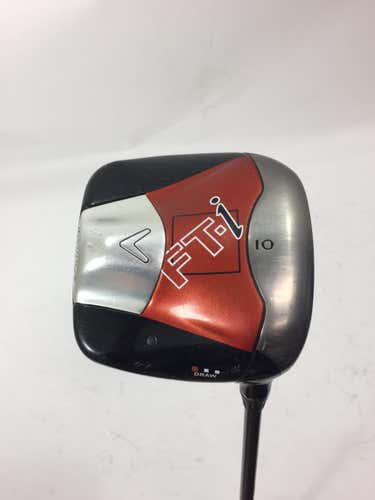 Used Callaway Fti Draw 10.0 Degree Graphite Regular Golf Drivers