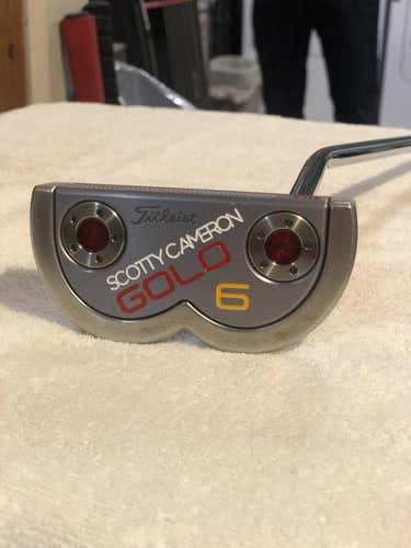 Used Men's Scotty Cameron Right Handed Mallet Golo 6 Putter 34"