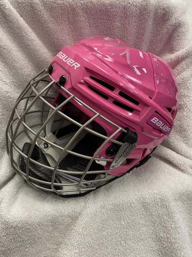 Pink New Medium Bauer IMS 5.0 Helmet