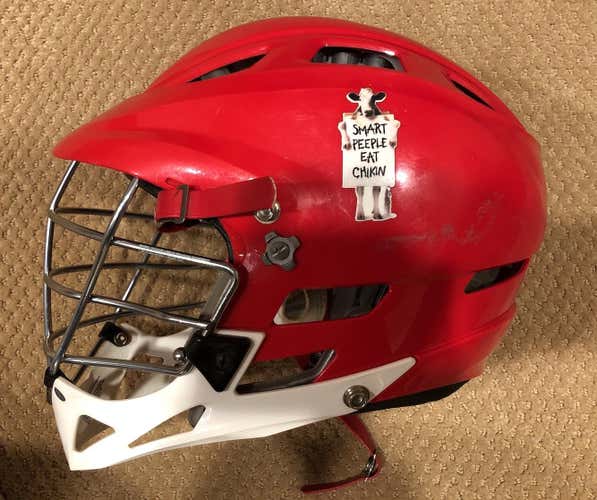 chick-fil-a lacrosse team issued helmet - Cascade Pro7 Helmet (rare)