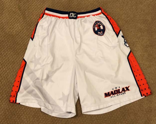 MadLax lacrosse All Stars White Men's Large  Shorts