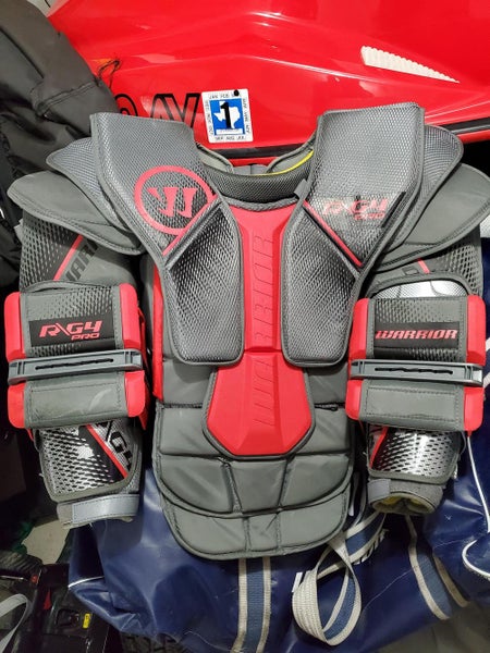 Used Senior XL Warrior Ritual G4 Pro Goalie Chest Protector