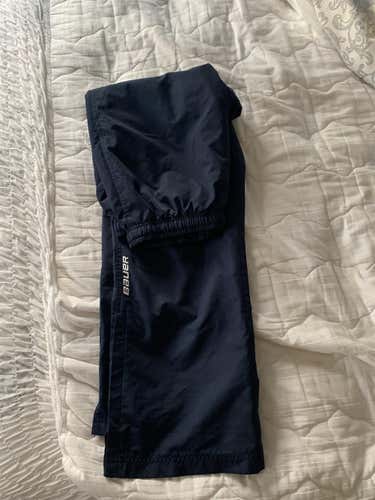 Bauer Track Pants Size Small Navy Blue