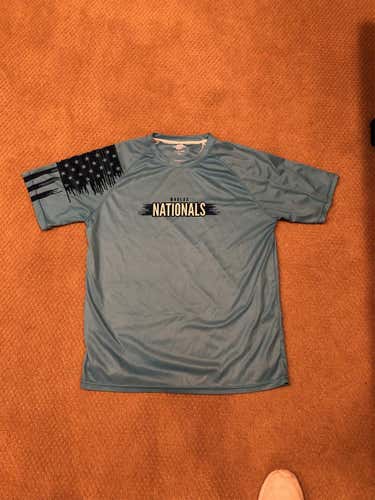 Madlax Nationals Blue Large  Shirt
