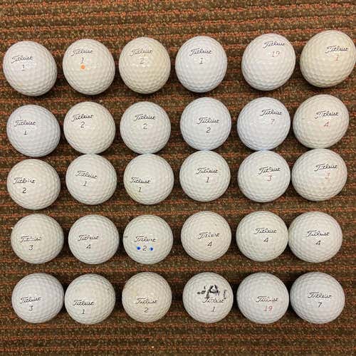 30 Titleist Pro V1 And Pro V1x Golf Balls