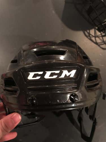 Black Large CCM Helmet