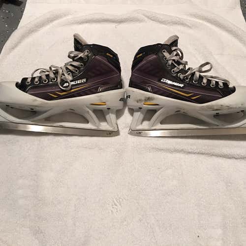 Senior Bauer Supreme One.9 D&R (Regular)  Size 9.5 Hockey Goalie Skates