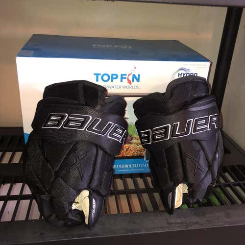 Black New Bauer Vapor 1X Pro Lite 14"  Gloves