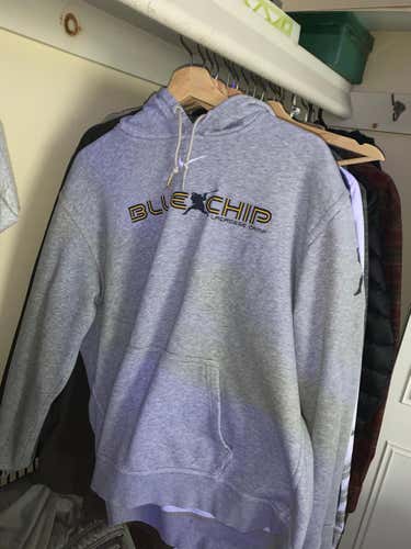 Gray Used nike bluechip hoodie Large Nike Sweatshirt