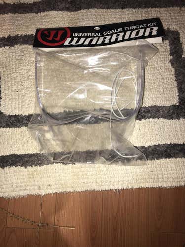 New Warrior Goalie Throat Guard