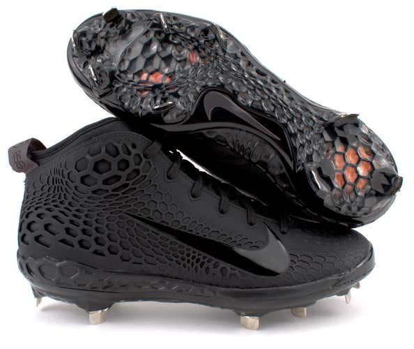 Nike Force Zoom Mike Trout 5 Metal Baseball Cleats Black Men's Size 9.5 Women Size 10.5 AH3373-002
