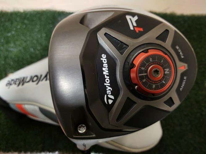 Taylormade R1 Adjustable Driver Regular Flex Headcover Tool Left Handed LH Nice