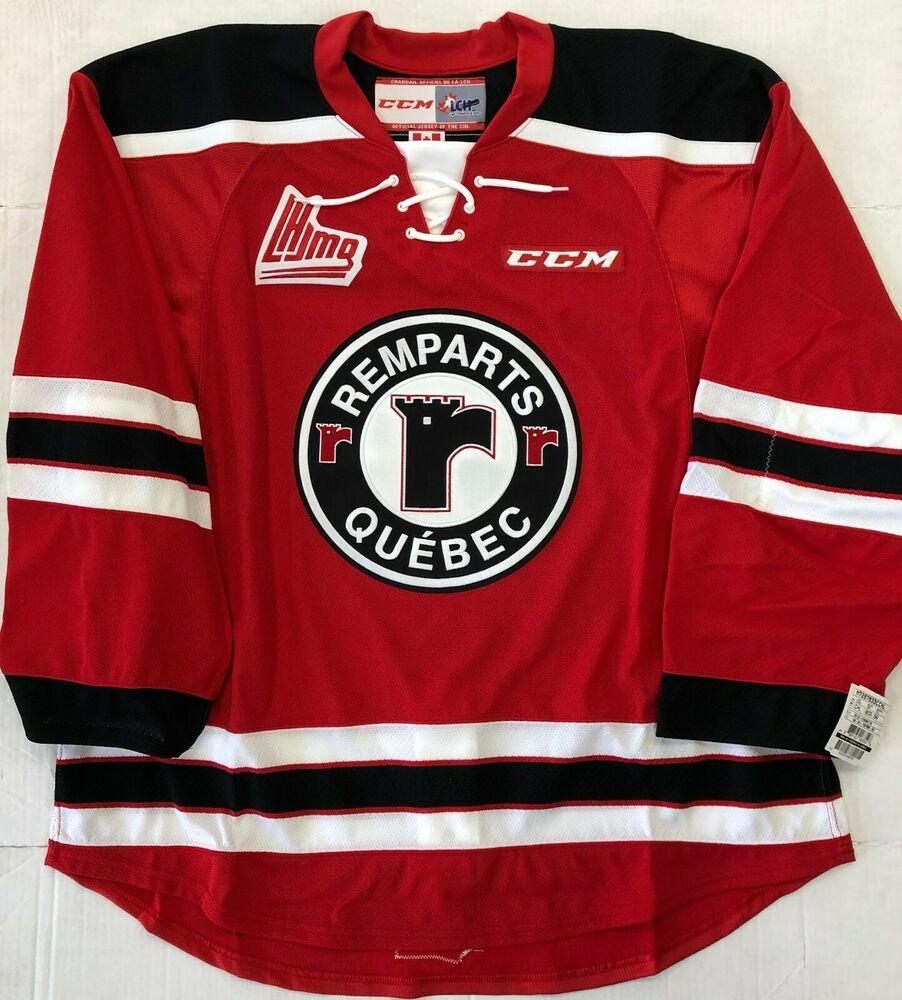 New Authentic Pro Stock CCM Premier Kootenay Ice CHL Hockey Player Jersey 56 sr 