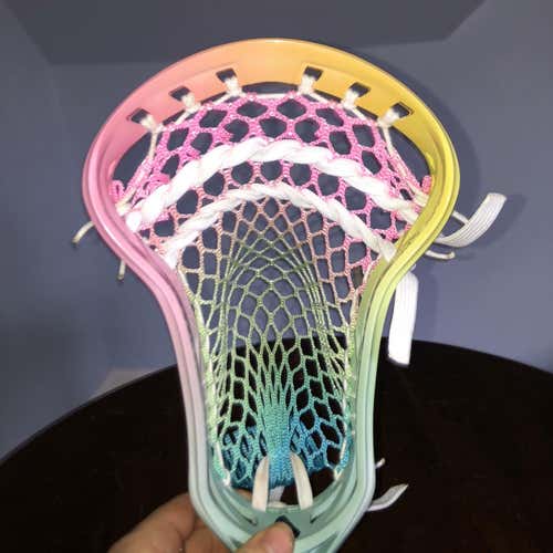 Brand New Sherbet dyed Maverik Optik 2.0 strung w/ LE Mint Mesh Pro Sherbet Mesh