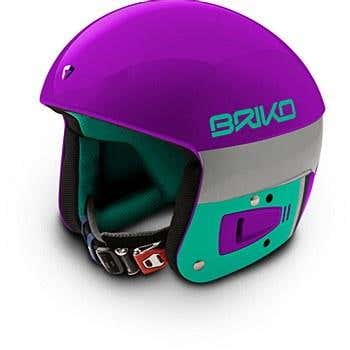 New Purple Briko Vulcano FIS Helmet Size 58cm (SY74)