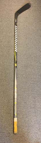 Used University of Michigan Right Handed Alpha QX Toe Pro Stock Hockey Stick
