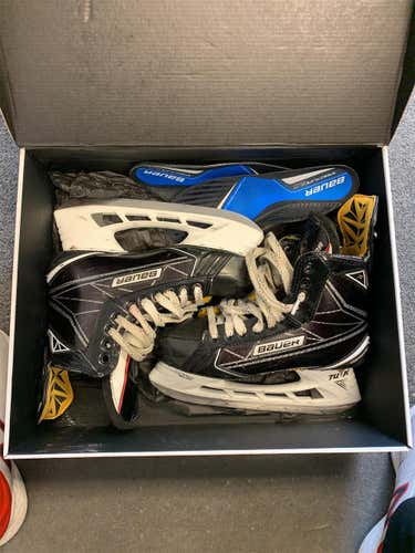 Used Bauer Supreme 1S D&R (Regular) Pro Stock Size 8 Hockey Skates