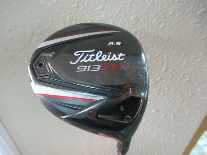TITLEIST 913 D3 8.5* DRIVER FACTORY PROJECT X -7C3 73g STIFF FLEX NEW GRIP