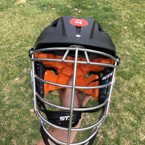 Black New Player STX Stallion 500 Helmet