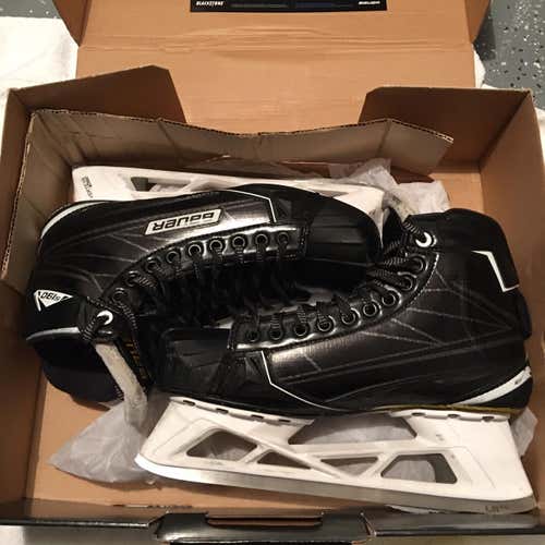 Senior Bauer Supreme S190 D&R (Regular)  Size 10.5 Hockey Goalie Skates
