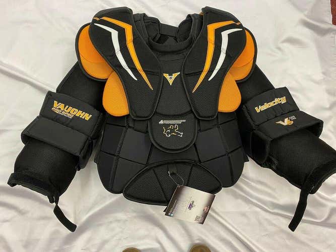 Vaughn V6 2200 Goalie Arm & Chest Protector Sr X-Large NEW