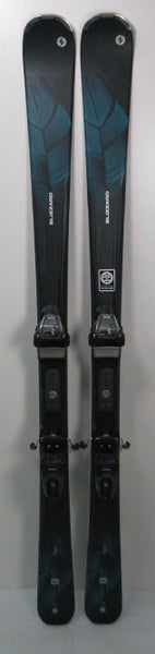 Used 2018 Women's Blizzard Alight 7.3 153cm Skis With Marker 10 TP Bindings (SY80)