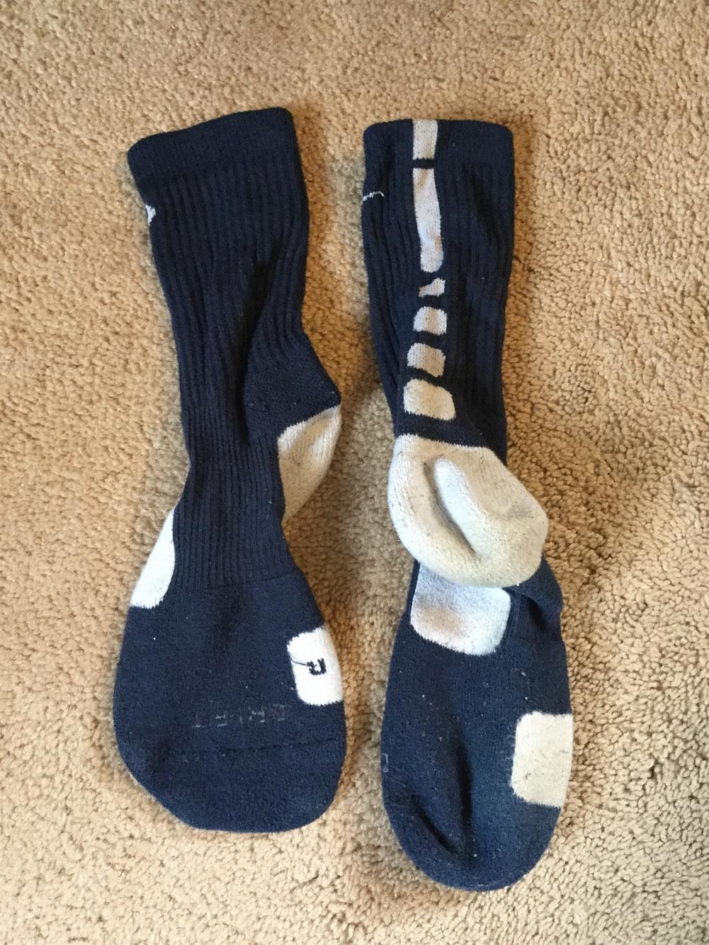 navy blue elite socks