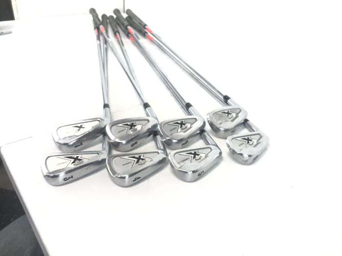Used Callaway X Forged 2007 +1 2 In 3i-pw Steel Stiff Golf Iron Set Mlh