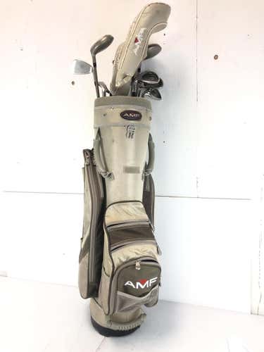 Used Amf Forged Beta Titanium 11 Piece Graphite Ladies Golf Package Set