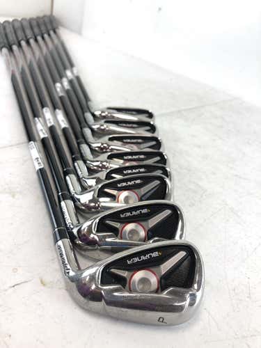 Used Taylormade Burner 1.0 4i-aw Graphite Regular Golf Iron Set