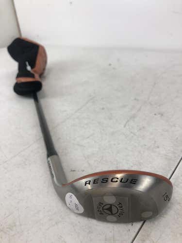 Used Taylormade Firesole Rescue Titanium 3 Hybrid 15deg Graphite Tour Stiff Golf Hybrid 40.75"