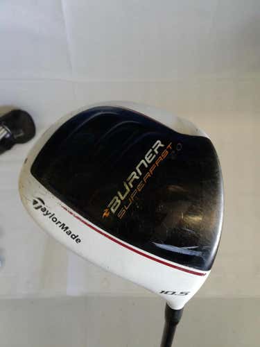 Used Taylormade Burner Superfast 2.0 10.5 Degree Graphite Stiff Golf Drivers