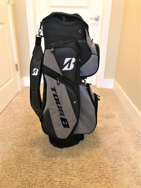 Like New Bridgestone Black & Grey Cart Bag