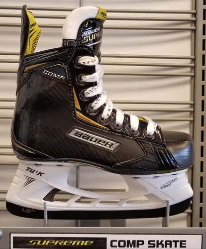 Size 1.5 Junior New Bauer Supreme Comp Hockey Skates D&R (Regular)