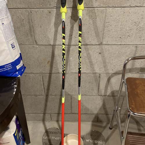 Used 46in (115cm) Racing World Cup Lite SL Ski Poles