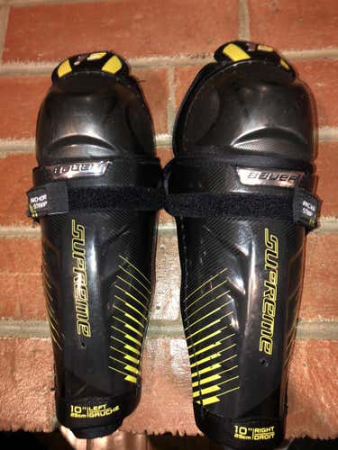 Used Junior Bauer Supreme 1S Shin Pads