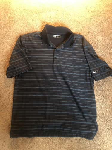 Blue Nike Golf Polo