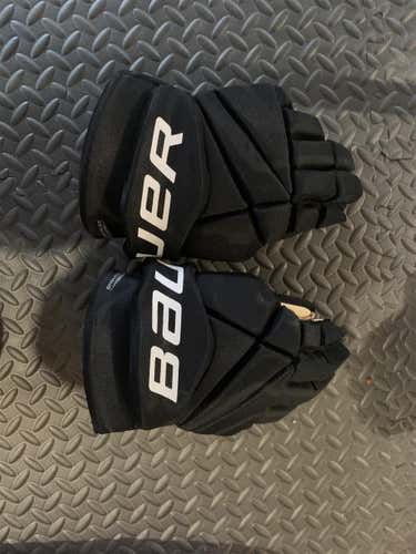 Black New Bauer Vapor X60 14" Pro Stock Gloves