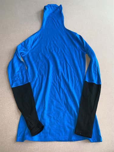Blue Women's Lululemon Turtle Neck Long Sleeve Shirt Size M