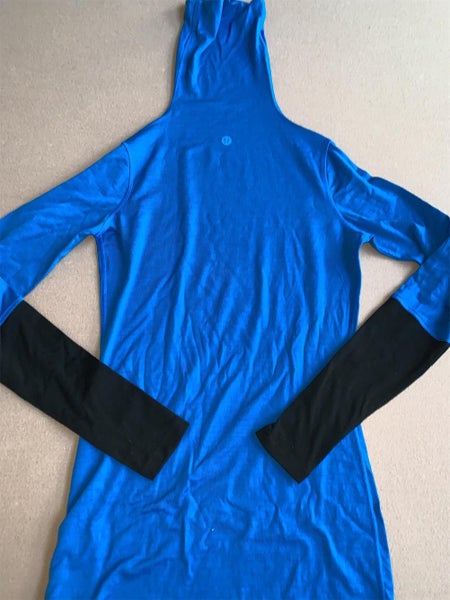 Blue Women's Lululemon Turtle Neck Long Sleeve Shirt Size M