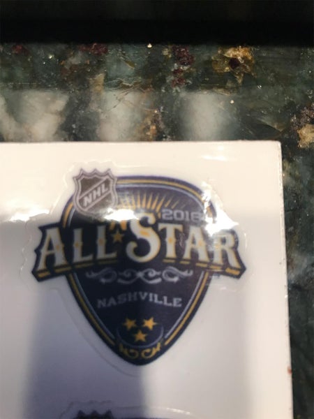 Original 6 Hockey License Plate Art Decal Sticker NHL