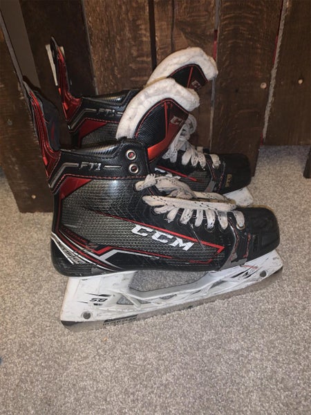 Used CCM JetSpeed FT1 Size 8 Hockey Skates extra used pair of steel