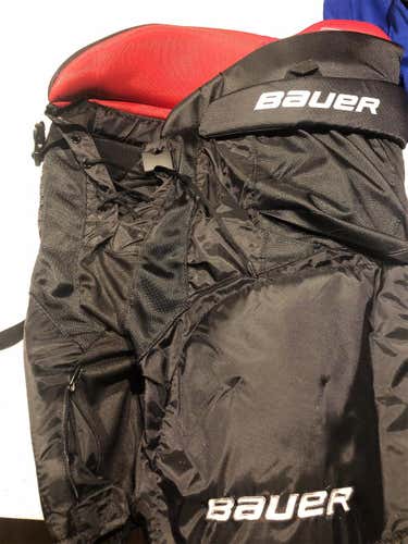 Black Senior Medium Bauer Vapor X5.0 Hockey Pants
